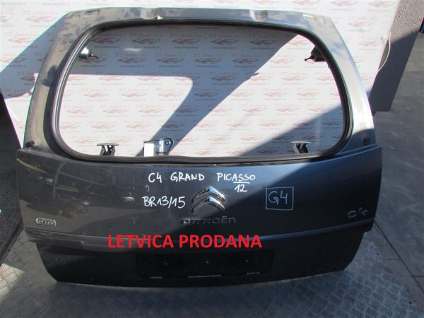 CITROEN C4 GRAND PICASSO L.12, POKROV PRTLJAGE