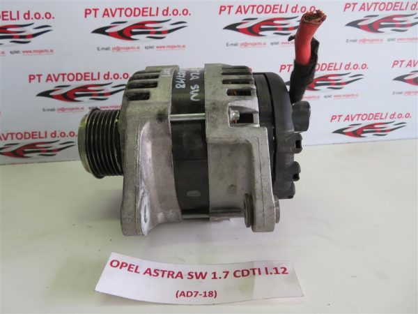 OPEL ASTRA SW 1.7 CDTI L.12, ALTERNATOR - Image 2