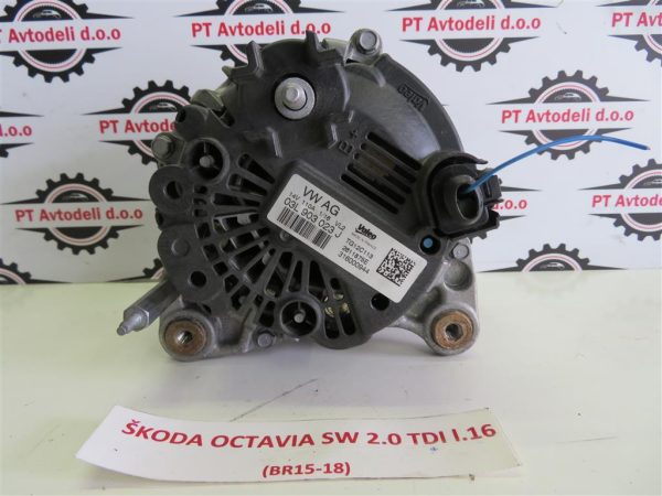 ŠKODA OCTAVIA 2.0 TDI L.16, ALTERNATOR - Image 3