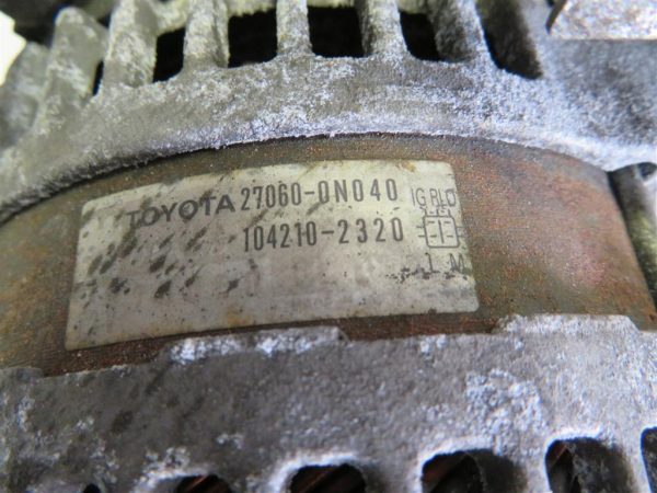 TOYOTA AURIS D4D L.08, ALTERNATOR - Image 5