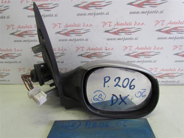 PEUGEOT 206 L.06, PREDNJE DESNO OGLEDALO
