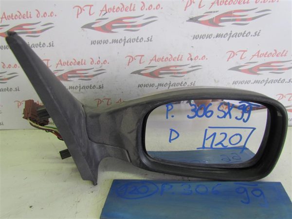 PEUGEOT 306 L.99, PREDNJE DESNO OGLEDALO