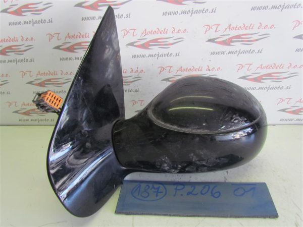 PEUGEOT 206 L.01, PREDNJE LEVO OGLEDALO - Image 2