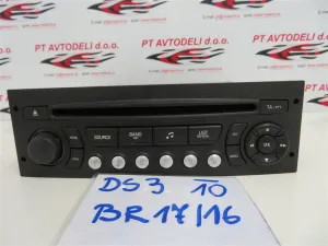CITROEN DS3 L.10, RADIO ORIGINAL