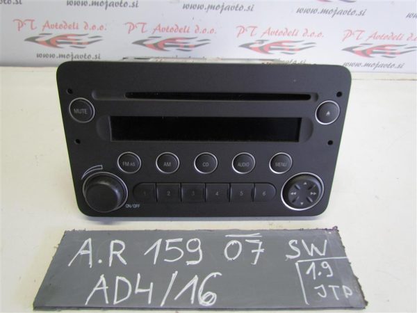 ALFA ROMEO 159 1.9 JTD L.07, RADIO