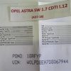 OPEL ASTRA J SW 1.7 CDTI L.12, RADIO - Image 5