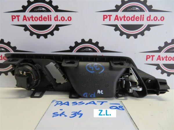 VW PASSAT L.08, NOTRANJA KLJUKA VRAT, ZADNJA LEVA - Image 2