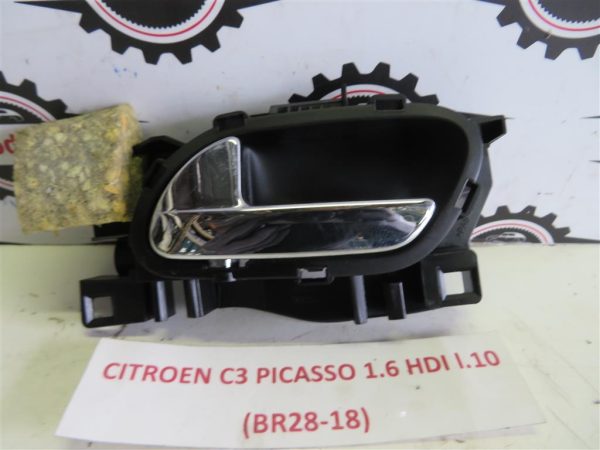 CITROEN C3 PICASSO L.10, NOTRANJA KLJUKA VRAT, ZADNJA LEVA