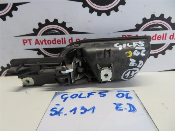 VW GOLF 5 L.06, NOTRANJA KLJUKA VRAT, ZADNJA DESNA - Image 2