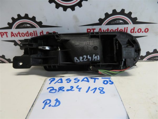 VW PASSAT L.03, NOTRANJA KLJUKA VRAT, PREDNJA DESNA - Image 2