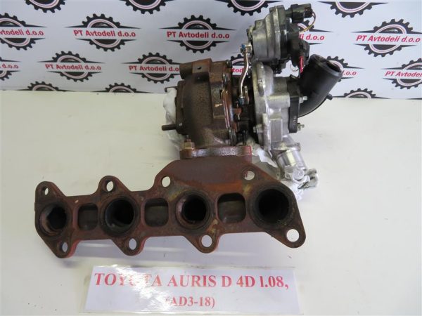 TOYOTA AURIS D4D L.08, TURBINA