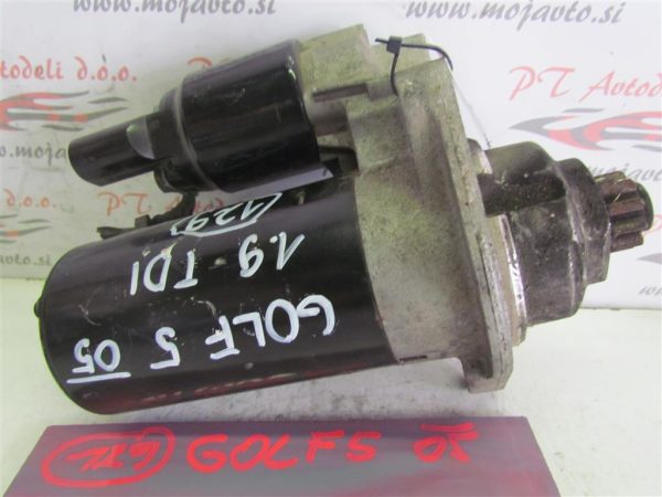 VW GOLF 5 1.9 TDI L.05, ŠTARTER