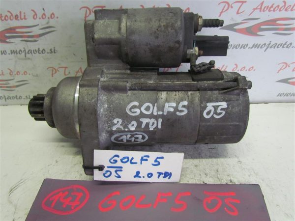 VW GOLF 5 2.0 TDI L.05, ŠTARTER