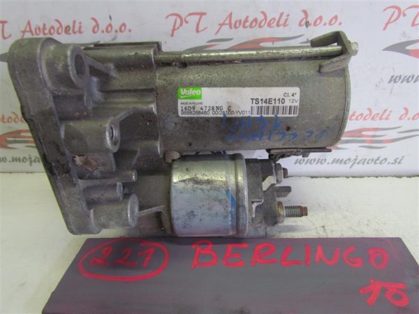 CITROEN BERLINGO 1.6 HDI L.10, ŠTARTER