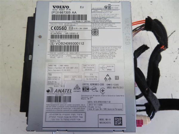 VOLVO V40 L.16, RADIO- ORIGINAL - Image 3