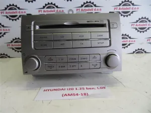 HYUNDAI I20 L.09, RADIO- ORIGINAL