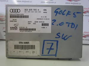 VW GOLF 5 2.0 TDI SW, ELEKTRONIKA