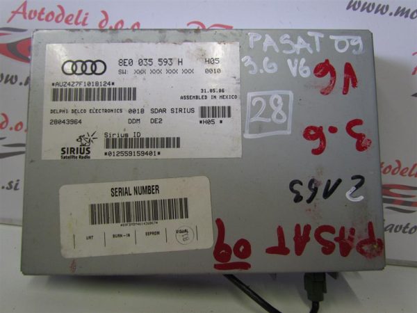 VW PASSAT 3.6 V6 L.09, ELEKTRONIKA