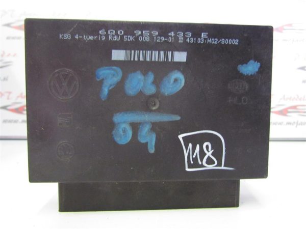 VW POLO L.04, ELEKTRONIKA