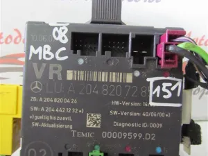 MERCEDES-BENZ C L.08, ELEKTRONIKA