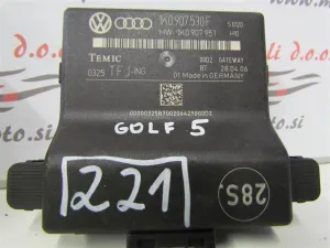 VW GOLF 5, ELEKTRONIKA
