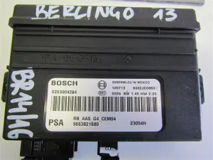 CITROEN BERLINGO L.13, ELEKTRONIKA
