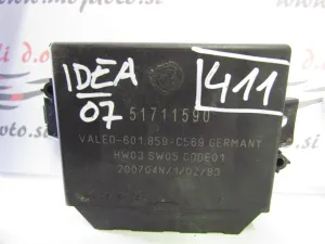 FIAT IDEA L.07, ELEKTRONIKA