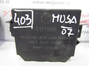 LANCIA MUSA L.07,ELEKTRONIKA