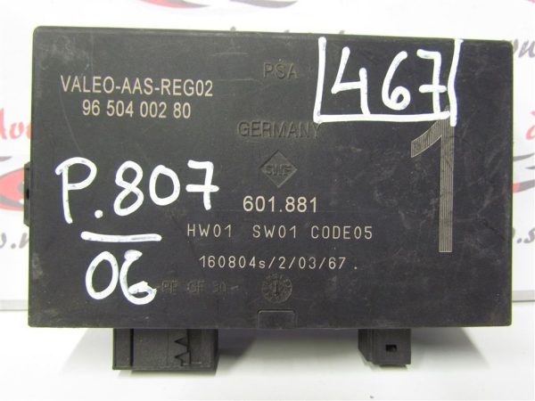PEUGEOT 807 L.06, ELEKTRONIKA