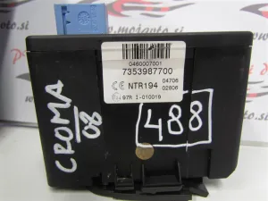 FIAT CROMA L.08, ELEKTRONIKA