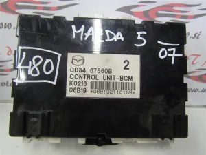 MAZDA 5 L.07, ELEKTRONIKA