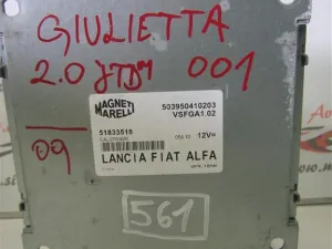 ALFA ROMEO GIULIETTA 2.0 JTDM L.09, ELEKTRONIKA