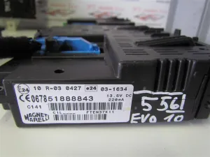 FIAT PUNTO EVO L.10, ELEKTRONIKA