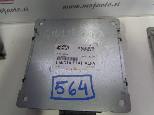 ALFA ROMEO GIULIETTA L.10, ELEKTRONIKA