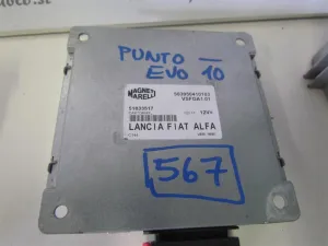 FIAT PUNTO EVO L.10, ELEKTRONIKA