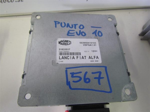 FIAT PUNTO EVO L.10, ELEKTRONIKA