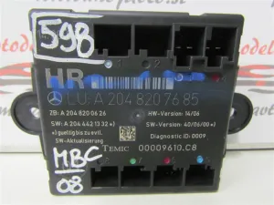 MERCEDES-BENZ C L.08, ELEKTRONIKA