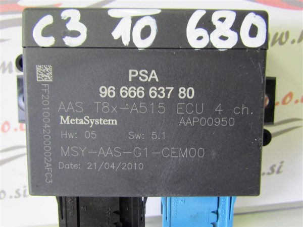 CITROEN C3 L.10, ELEKTRONIKA