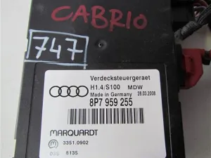 AUDI A3 CABRIO L.10, ELEKTRONIKA