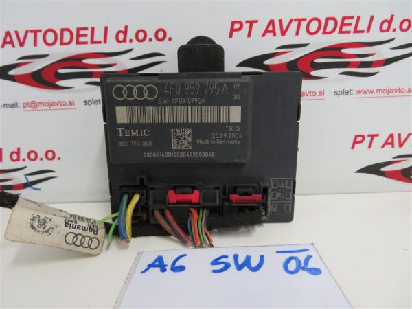 AUDI A6 SW L.06, ELEKTRONIKA V VRATIH