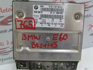 BMW E60 520 BEN. L.04, ELEKTRONIKA