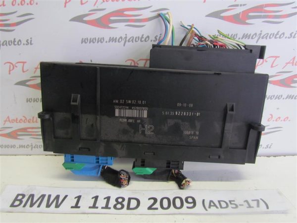 BMW 1 E87 118D L.09, ELEKTRONIKA