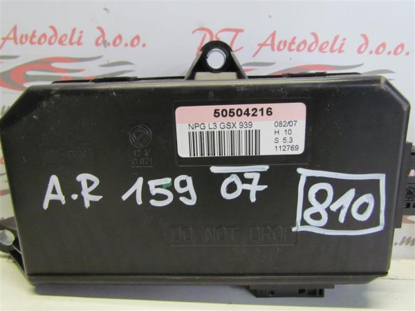 ALFA ROMEO 159 L.07, ELEKTRONIKA