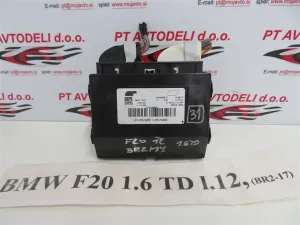BMW F20 1.6 TD L.12, ELEKTRONIKA
