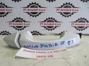 ŠKODA FABIA L.15, ZUNANJA KLJUKA VRAT, ZADNJA DESNA