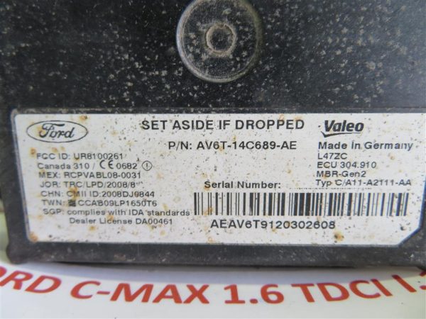 FORD C-MAX 1.6 TDCI L.12, ELEKTRONIKA - Image 2