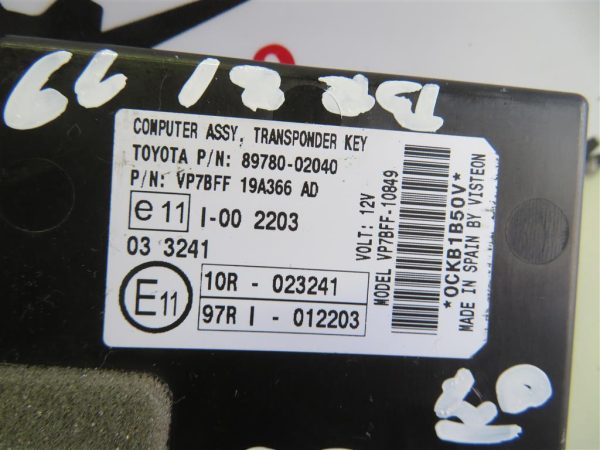 TOYOTA AURIS L.09, ELEKTRONIKA - Image 2