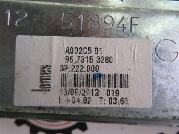 PEUGEOT 208 L.13, MEHANIZEM ZA DVIG STEKLA, PREDNJI LEVI - Image 2