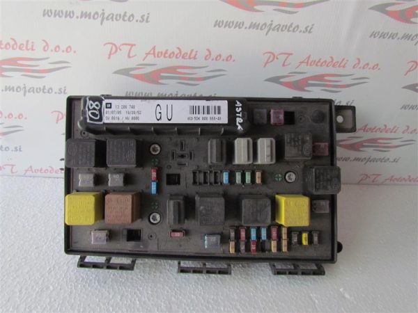 OPEL ASTRA, VAROVALKE Z ELEKTRONIKO