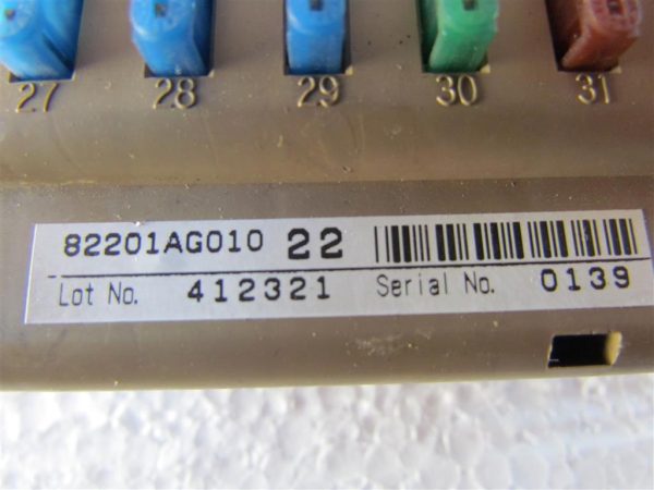 SUBARU OUTBACK L.06, VAROVALKE Z ELEKTRONIKO
